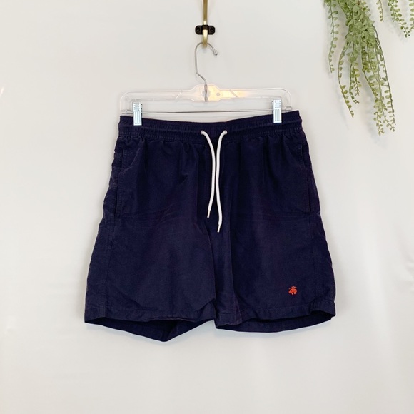 mens navy swim trunks